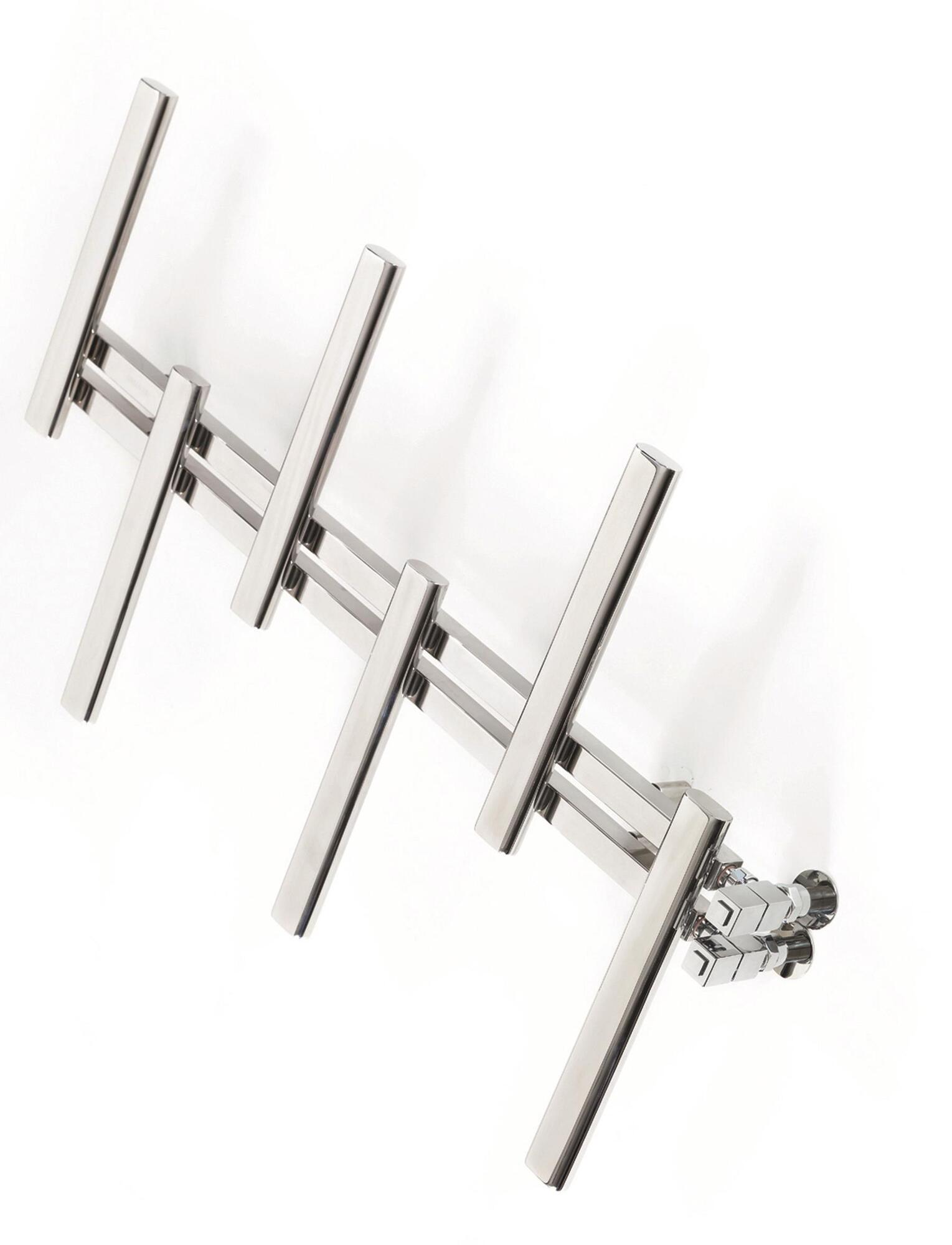 Полотенцесушитель Hammam NEPTUNE Stainless steel  комбинированный; электрический или водяной Сталь  - Вид №63
