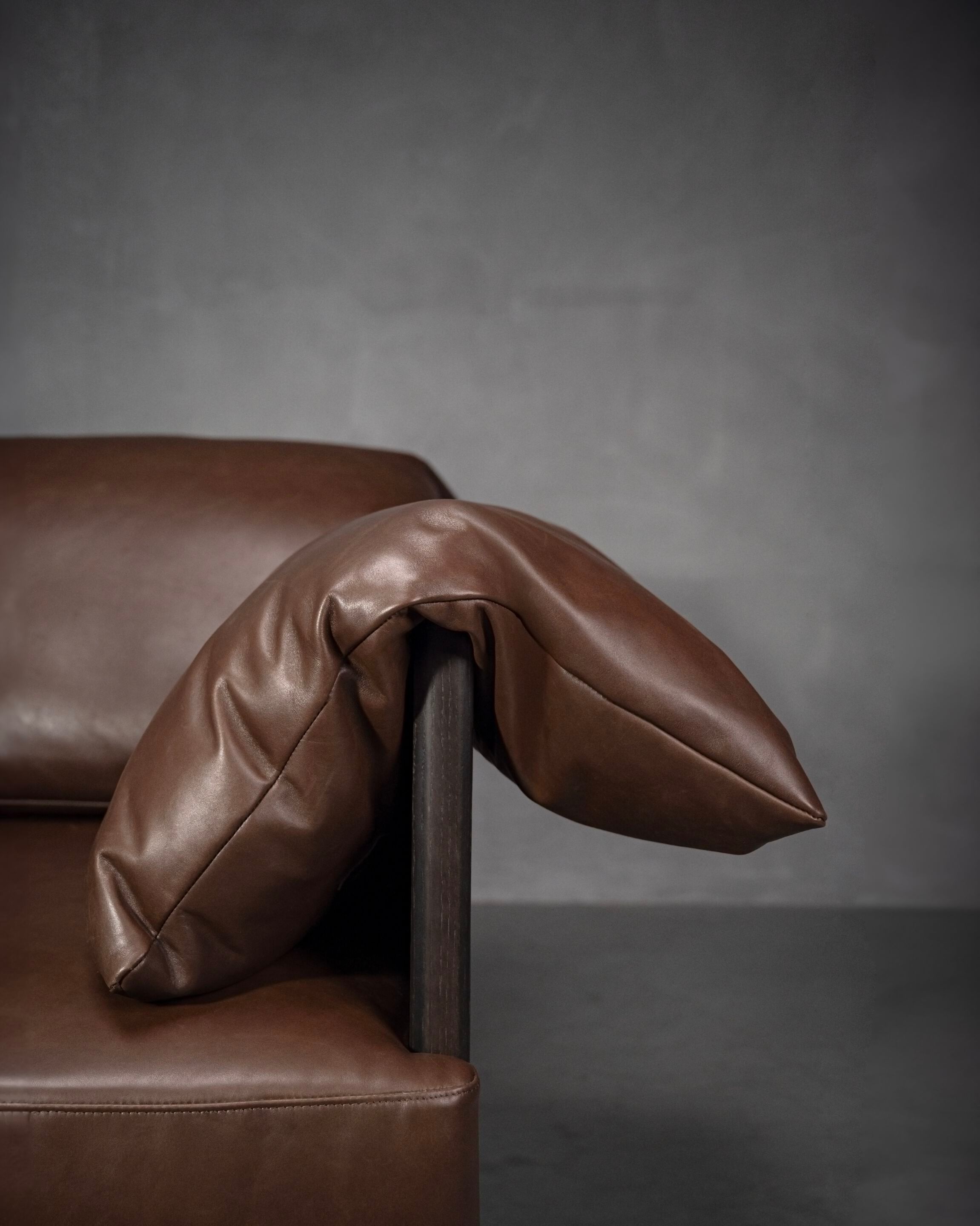 Кожаное вращающееся кресло с подлокотниками Piet Boon HUGO ARCH-00119482 - Вид №3