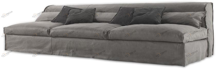 BAXTER Кожаный диван Housse sun-id-1381519