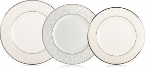 10667316 Lenox Сервиз столовый Lenox "Чистый опал" на 6 персон 18 предметов Фарфор костяной