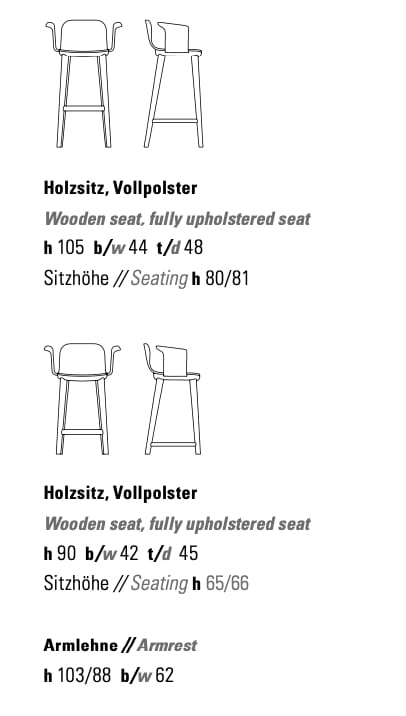 Мягкий стул с подлокотниками ZEITRAUM Aeon ARCH-00079773 - Вид №10