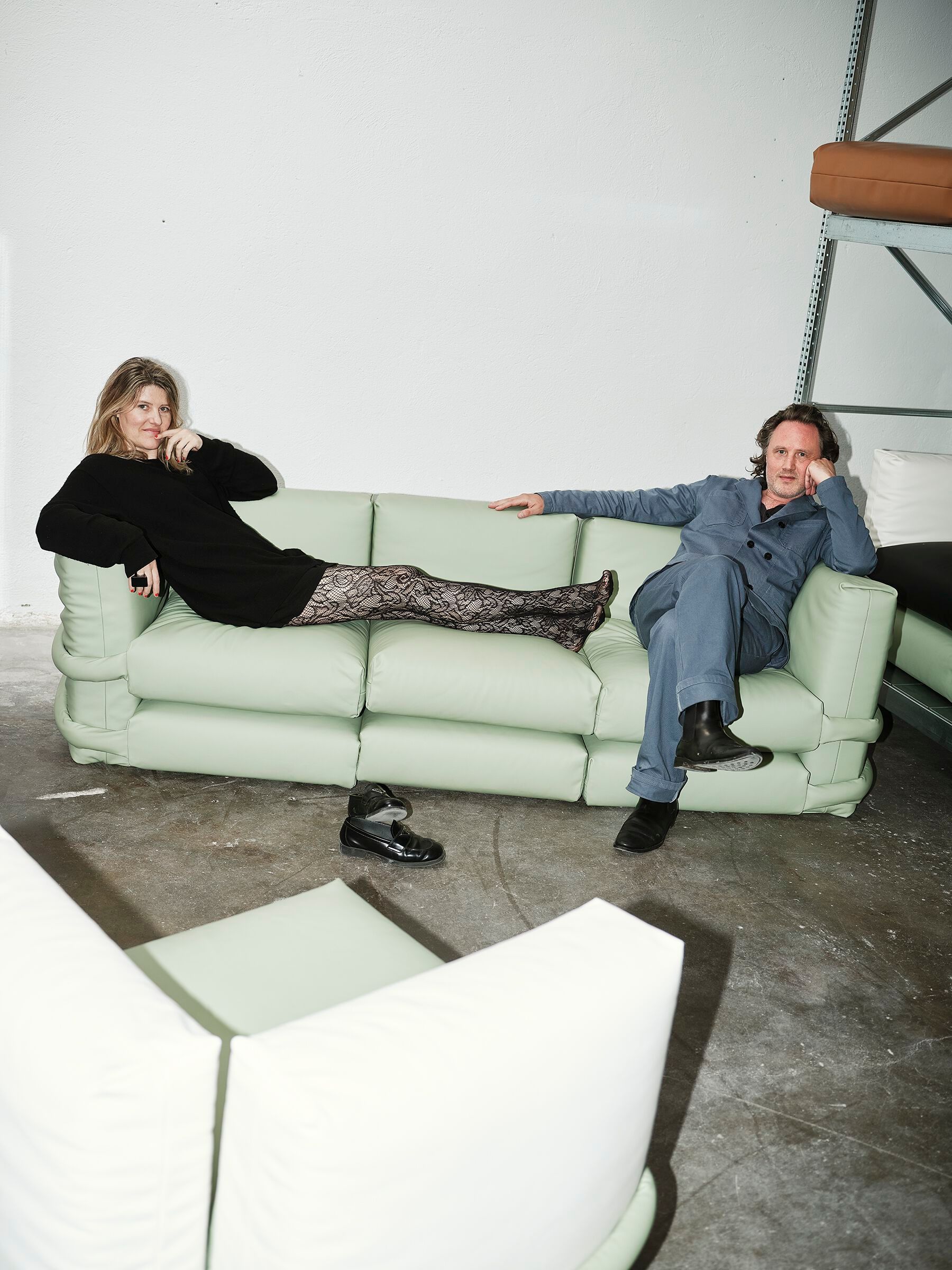 Модульный тканевый диван BD Barcelona PILLOW CANVAS ARCH-00079215 - Вид №39