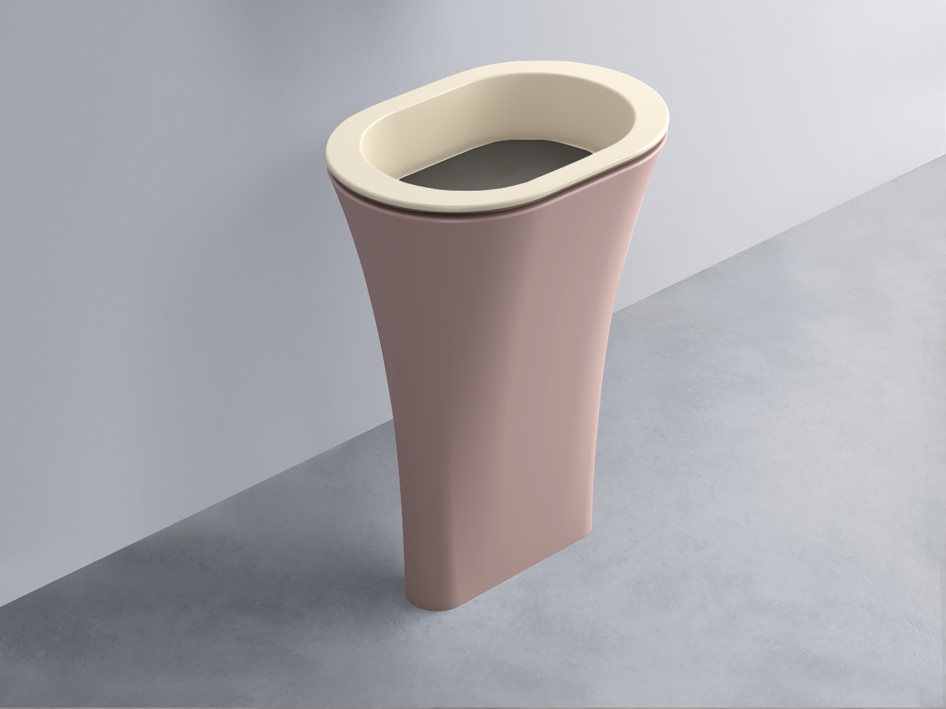 AMLA65-LN+AMPILO-FN+AMCOLO-CP Раковина Amedeo Ovale отдельностоящая cielo Enjoy + Amedeo Ceramica Cielo