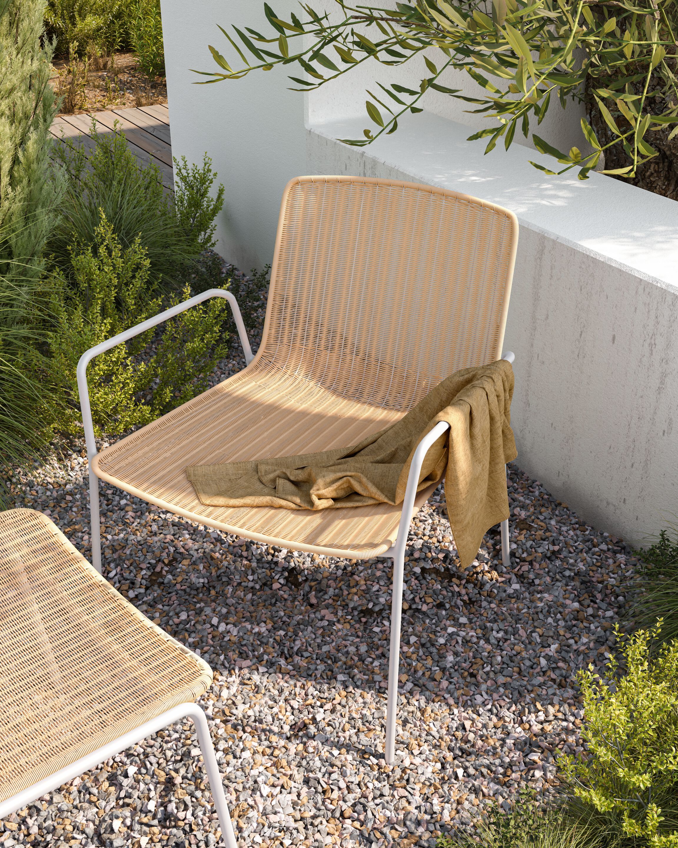 Металлический садовый стул VINEKO красивая ARCH-00141119 - Вид №2