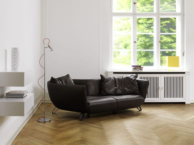 2-местный кожаный изогнутый диван de Sede DS-102 SHELL ARCH-00138731 - Вид №2