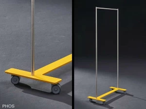 GWT1-BPGe Платяной шкаф Twin Pur с платяной штангой, основание: желтое. PHOS