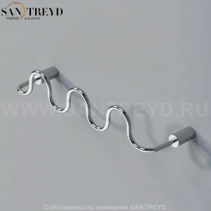 Agape BUCATINI Держатель для одежды хромированный ABUC0170