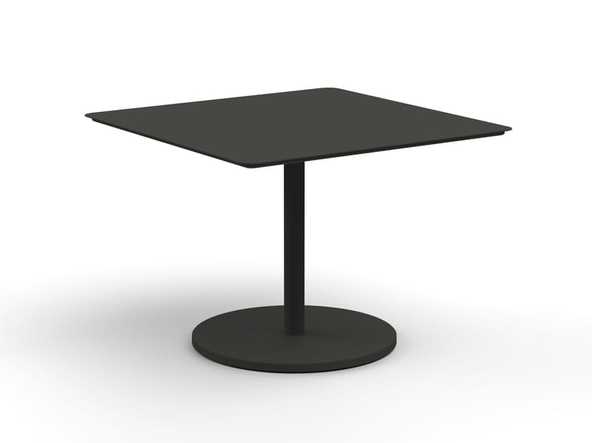 Низкий квадратный садовый столик RODA Button ARCH-00090607 - Вид №1