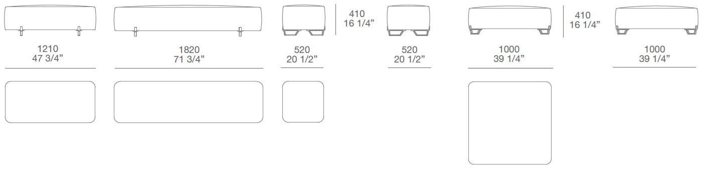 Poliform Пуф из ткани sun-id-1435569 - Вид №4