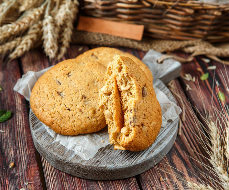 5286 Печенье цельнозерновое с соленым арахисом и молочным шоколадом Вкусляндия  - Вид №2
