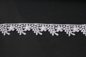 3058 Гипюр 20 мм в пакете белый Gamma