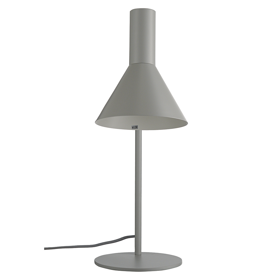 2509_360011 Лампа настольная lyss, 50х25хD18 см, светло-серая матовая Frandsen  - Вид №4