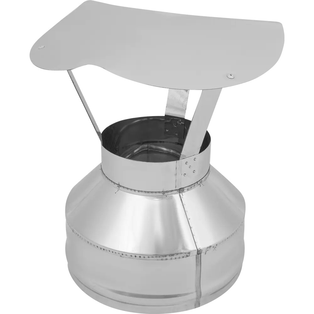 Оголовок дымохода CORAX для защиты от осадков 115×200 мм 89888230 КОРАКС STLM-0080133