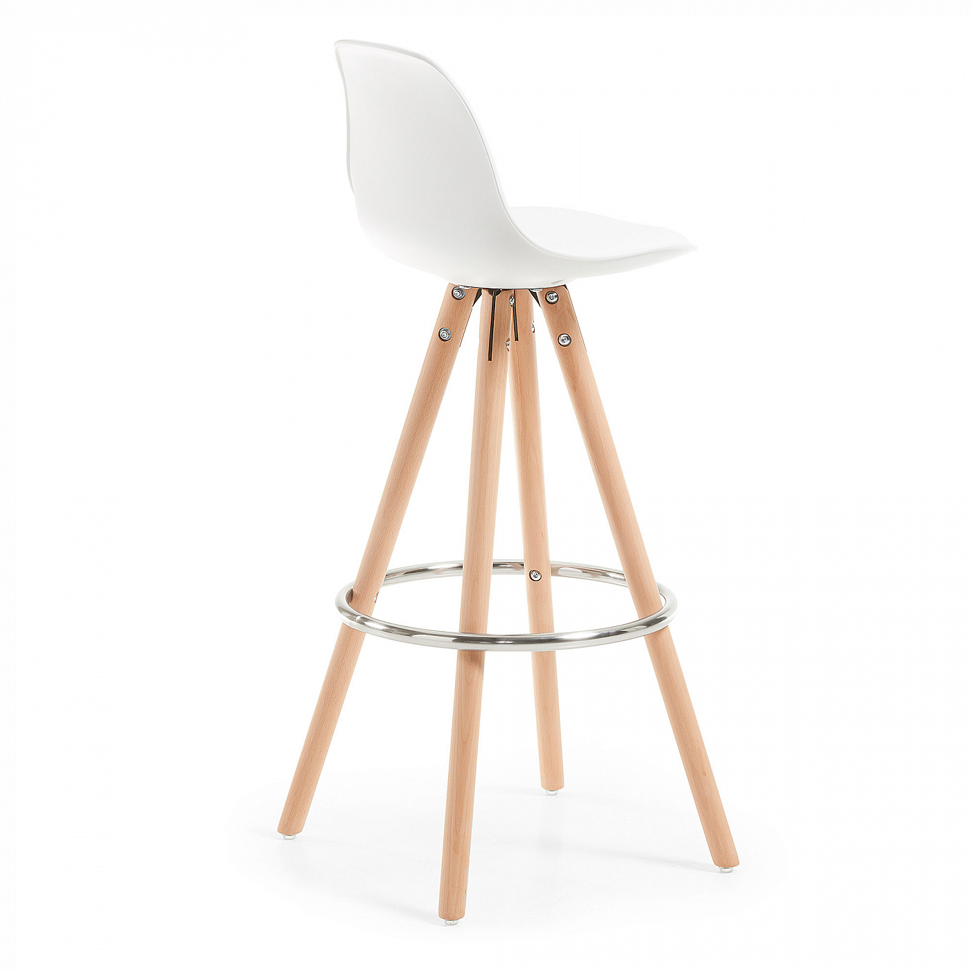 036133 Барный стул белый La Forma Stag  - Вид №2