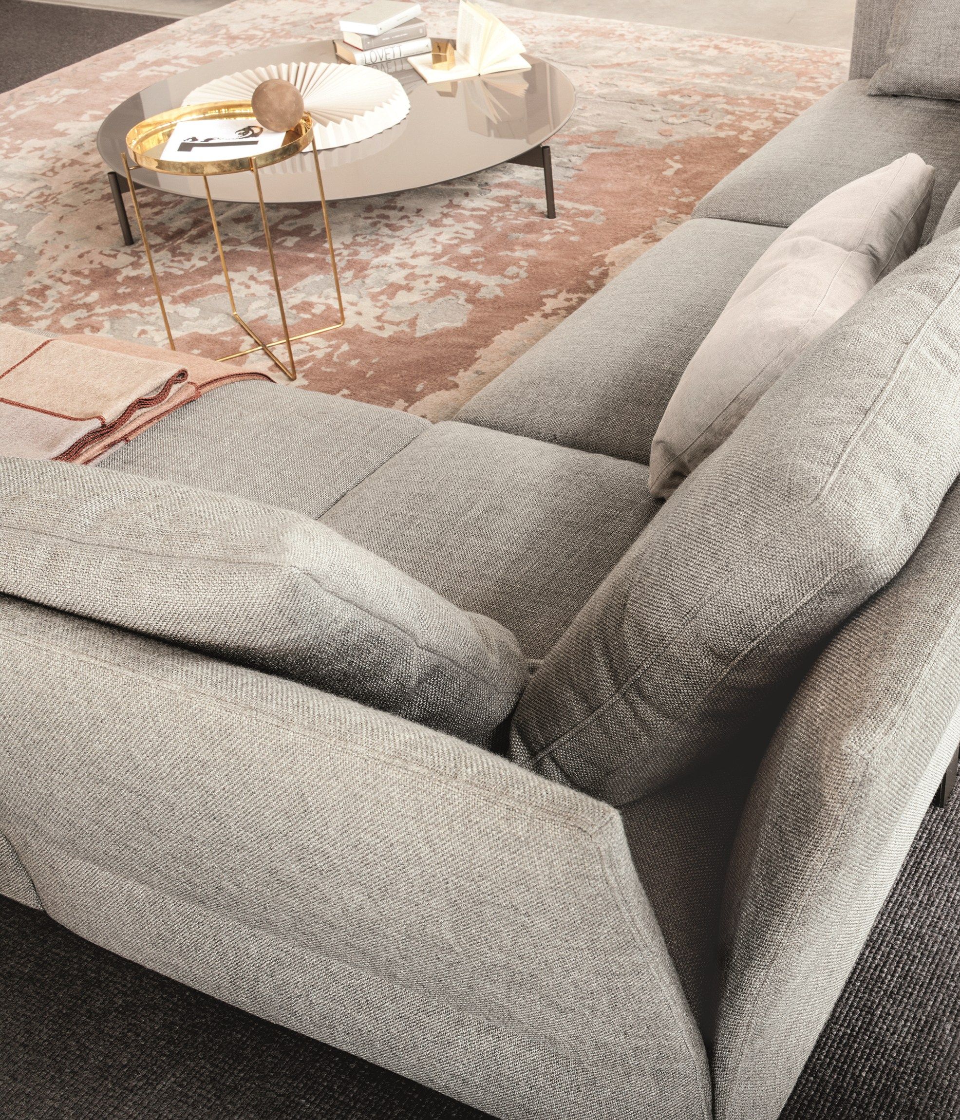 Тканевый диван с полуостровом Lema JERMYN ARCH-00060284 - Вид №2