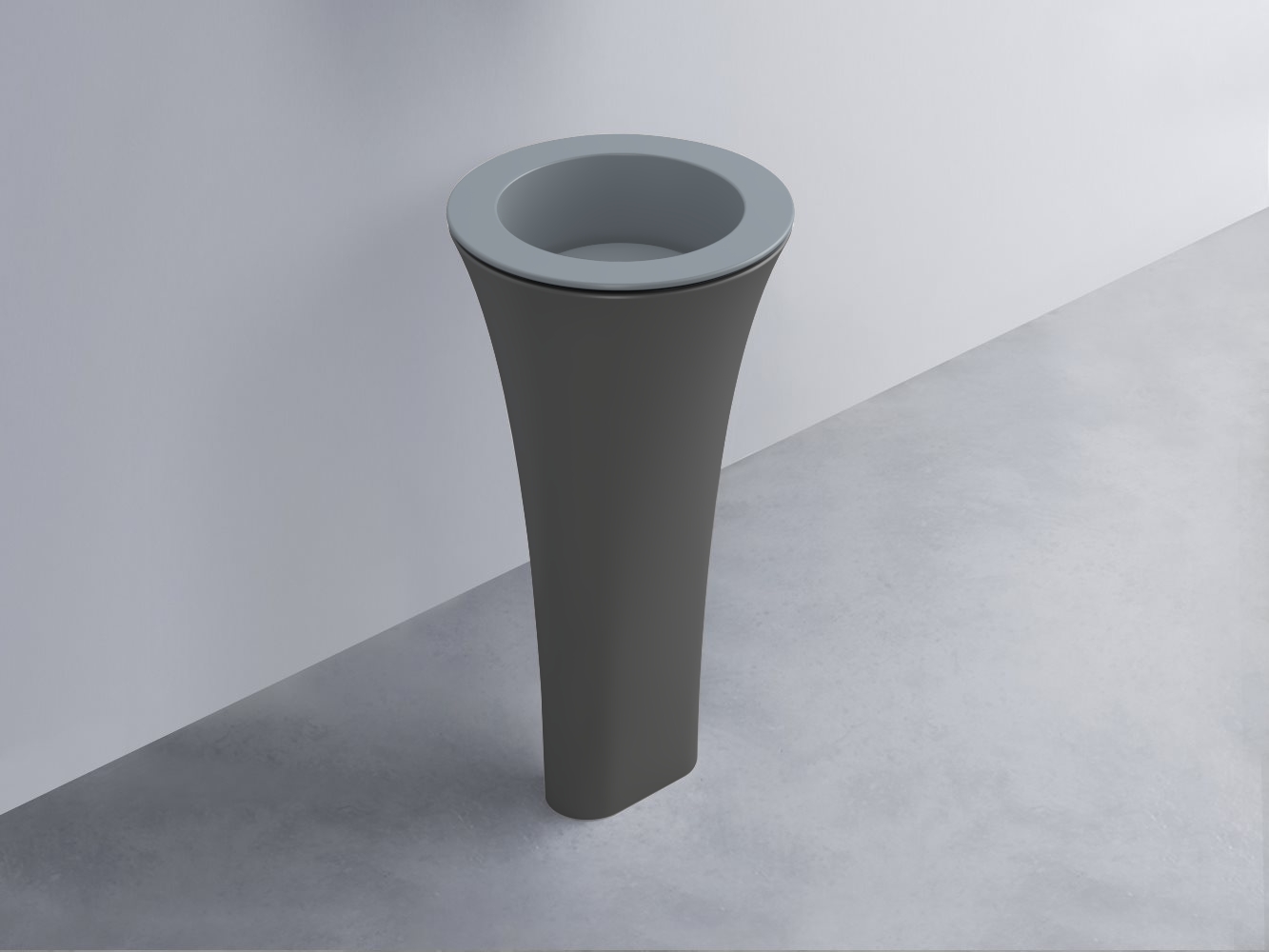 AMLA45-BR+AMPILT-BR+AMCOLT-CM Раковина Amedeo Tondo отдельностоящая cielo Enjoy + Amedeo Ceramica Cielo