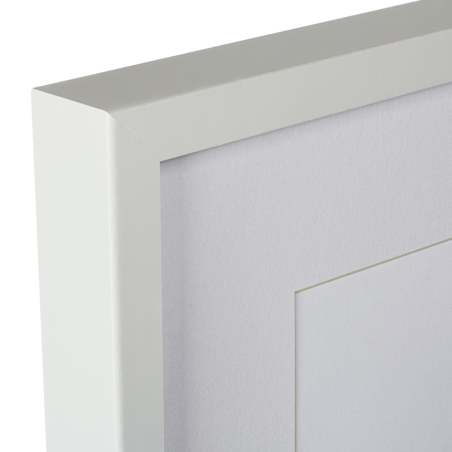 Картина белая 42х32 см Tiny Birds II, 1853г. КАРТИНЫ В КВАРТИРУ  00-3894709 Белый  - Вид №3