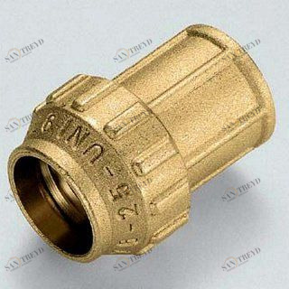 Муфта ВР 50х1"1/2 для ПНД труб TIEMME 3400034