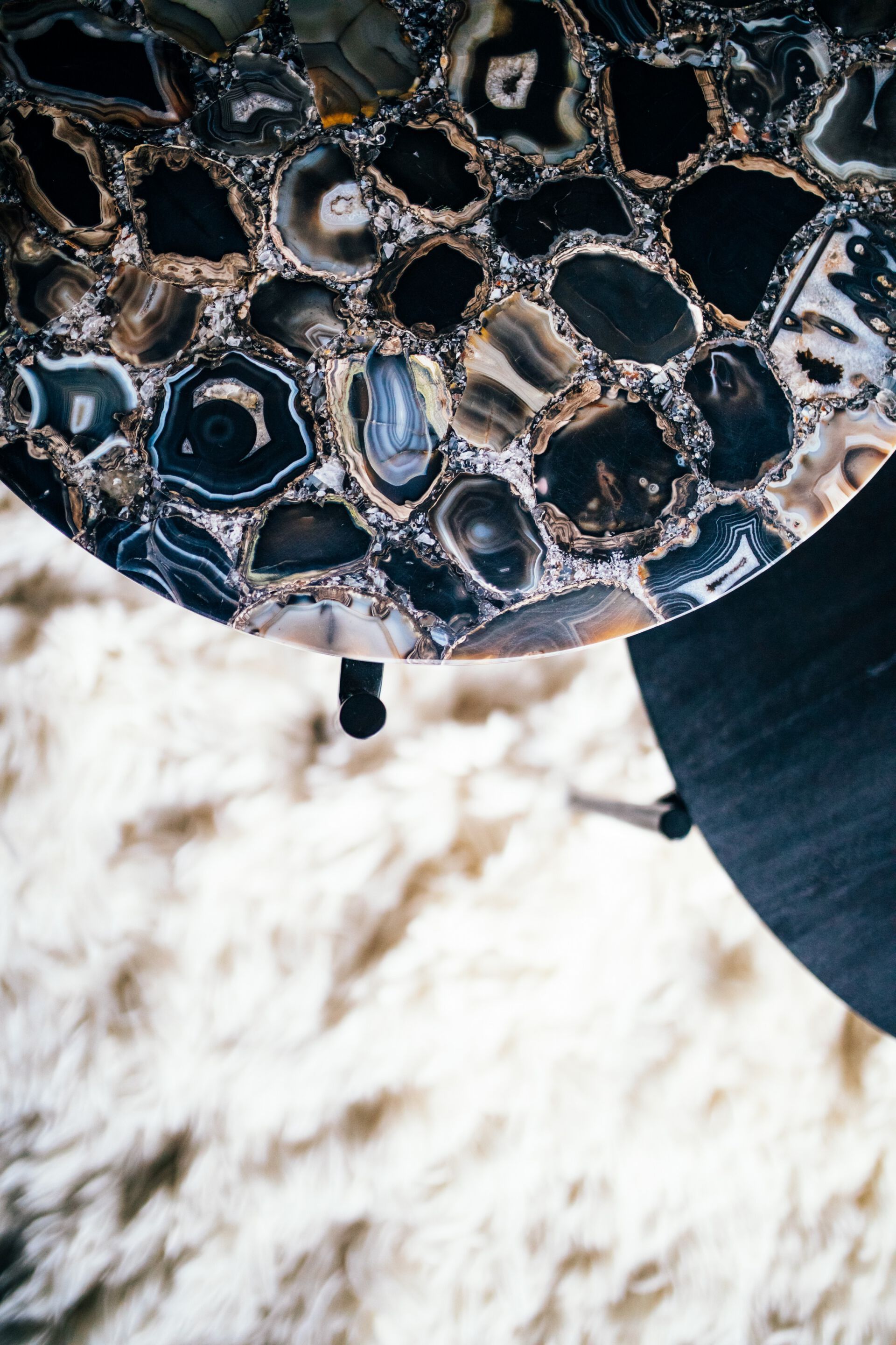 Круглая столешница из агатового камня POMAX AGATA ARCH-00105929 - Вид №12