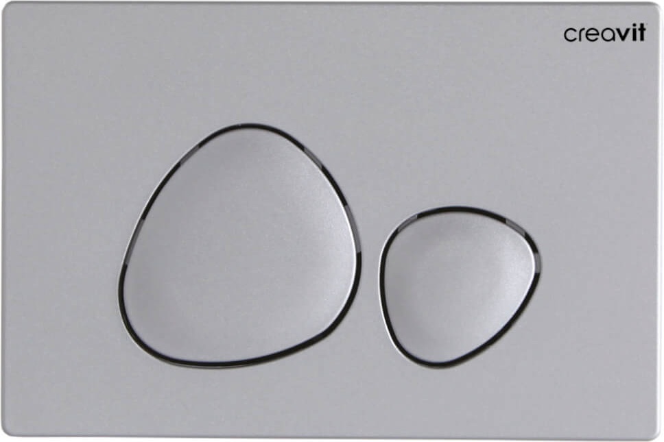 GP7002.00 Кнопка для инсталляции SPA матовая серая Creavit Spa - Вид №1