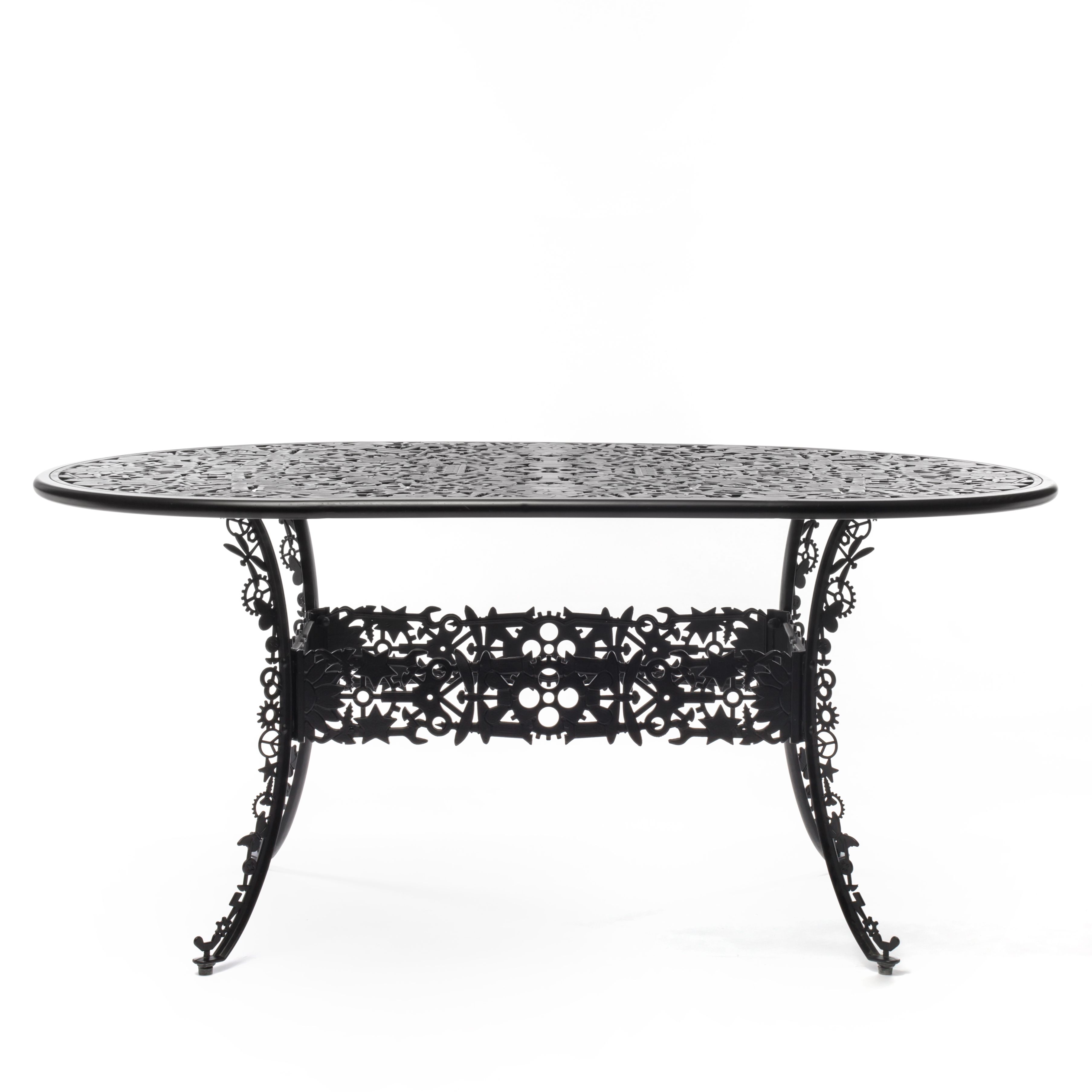 Алюминиевый овальный садовый стол Seletti Industry ARCH-00118103 - Вид №24