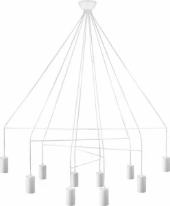 Подвесная люстра Nowodvorski Imbria 9678 NOWODVORSKI ДИЗАЙНЕРСКИЕ, IMBRIA WHITE 186583 Белый