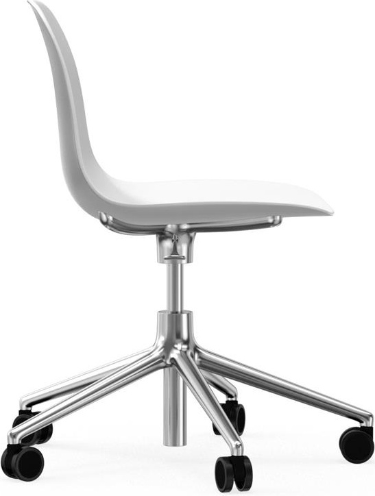 606040 Кресло Swivel 5W Gaslift Alu White Normann Copenhagen Form - Вид №2
