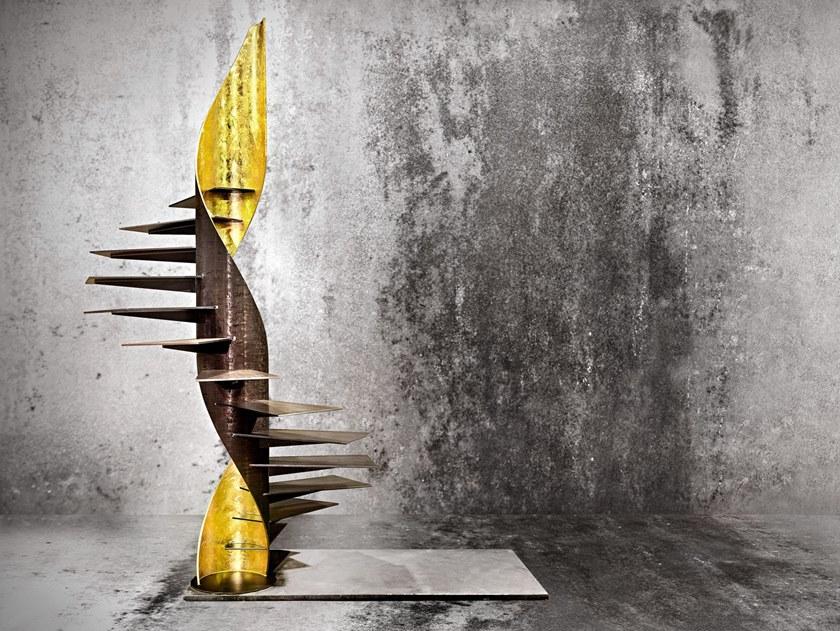 Officine Sandrini Винтовая винтовая лестница из железа sun-id-1400263 - Вид №1