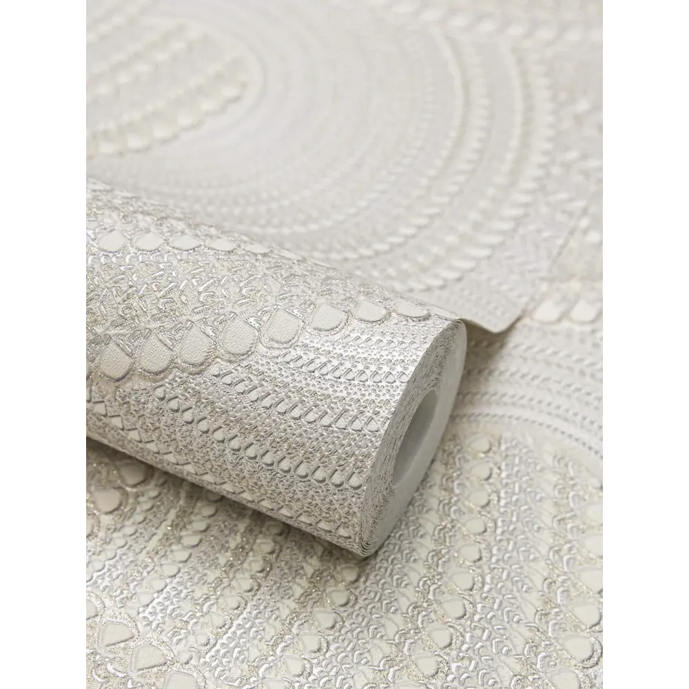 Обои флизелиновые Wallsecret Sansara молочные 1.06 м 8683-23 STLM-2182792 - Вид №2