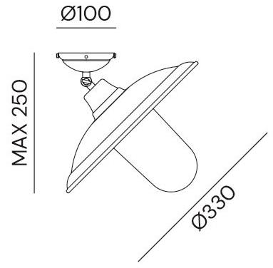 Il Fanale Регулируемый потолочный светильник Barchessa 220.12.ort/220.13.ort - Вид №3
