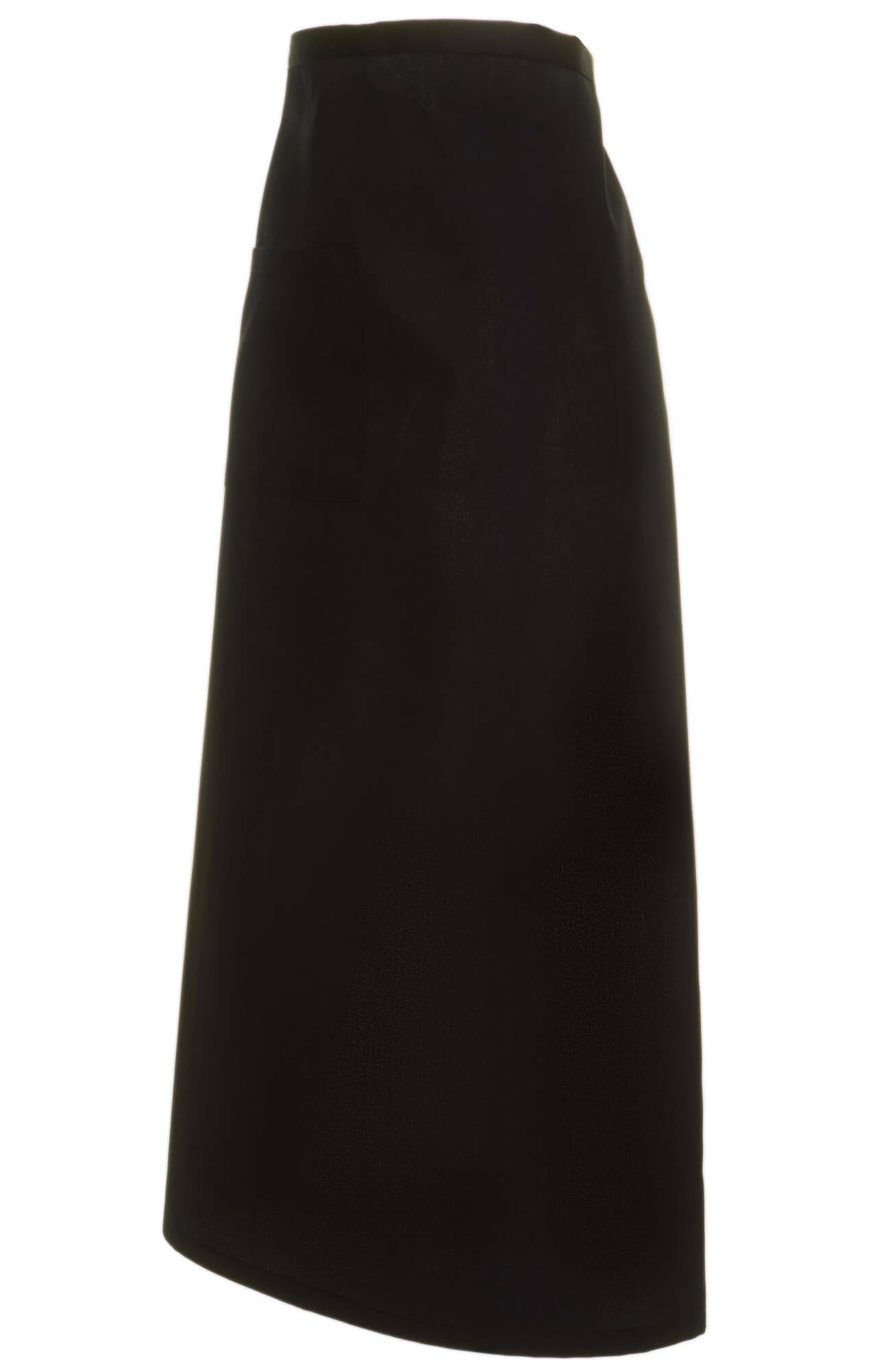 60133 Фартук удлиненный black (черный) HORECA  Одежда для официантов  размер  - Вид №3