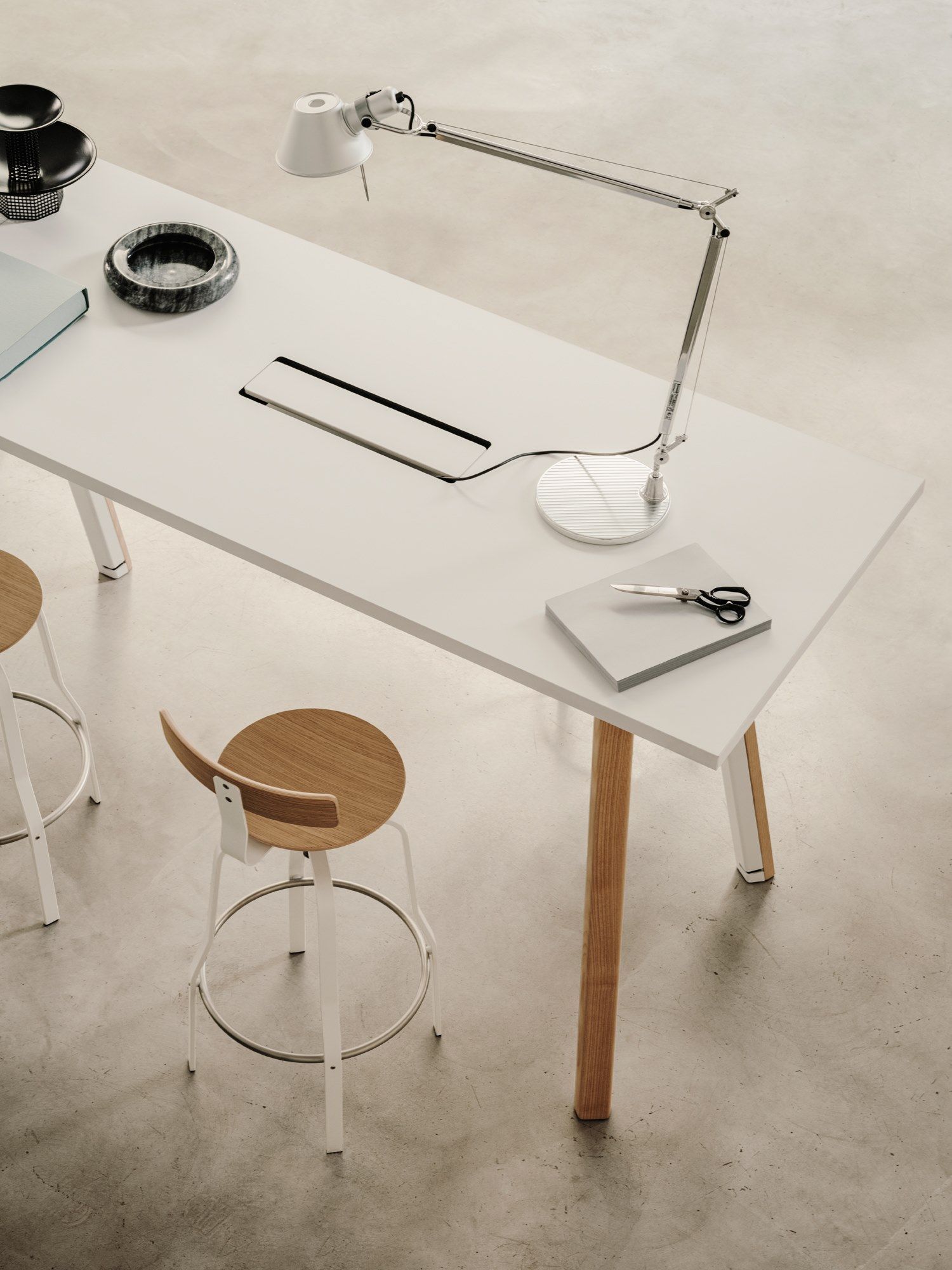 Высокий прямоугольный дубовый стол Lapalma ОРИ ARCH-00117243 - Вид №9