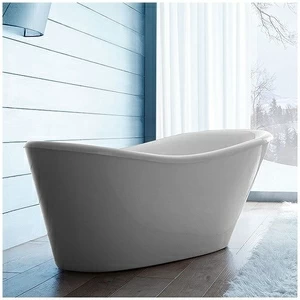 Ванна Gruppo treesse Nina VTL-V0371 белая классическая отдельностоящая