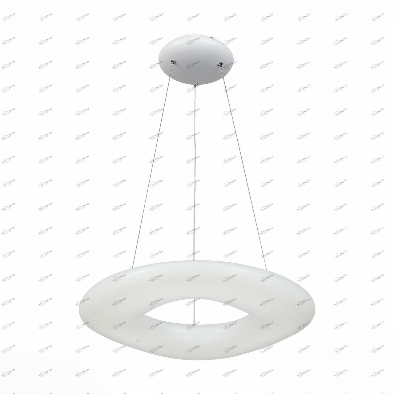 Подвесной светодиодный светильник ST Luce Levita SL SL960.053.01 ST LUCE ДИЗАЙНЕРСКИЕ, LEVITA 073024 Белый;серебро 