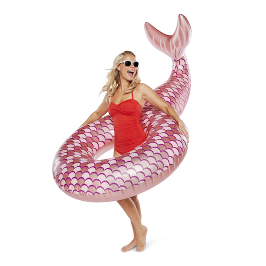 NTPF-0001 Круг надувной , mermaid rose gold BigMouth  - Вид №8