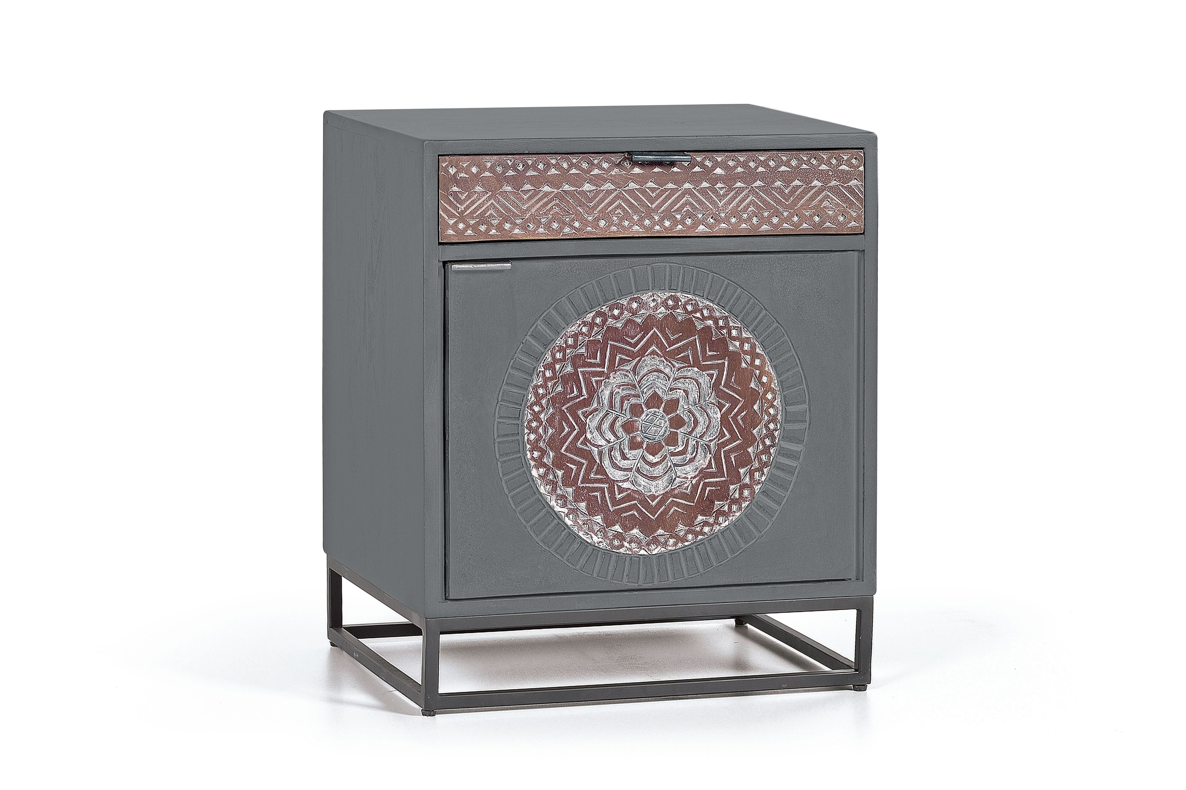 Прямоугольная тумбочка из манго Giner y Colomer Wood Mandala ARCH-00142495 - Вид №1