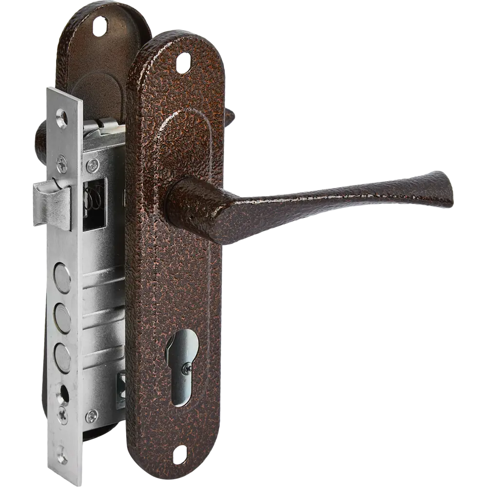 ЗЕНИТ ЗВ4-60/07 - Врезной замок для входных дверей в медном исполнении 85302251 STLM-0904376 - Вид №2