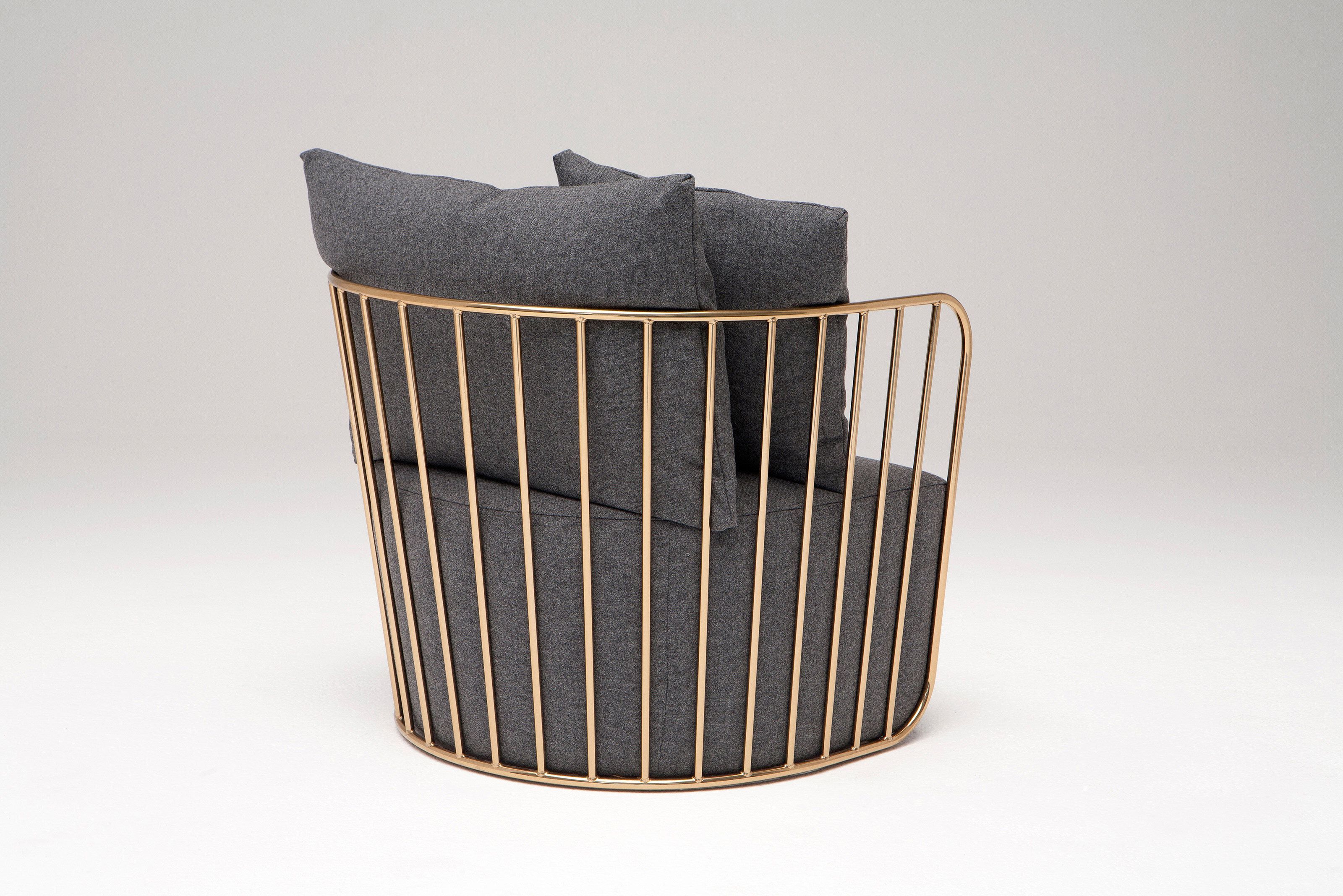 Тканевое кресло с подлокотниками Phase Design Bride'S Veil ARCH-00152355 - Вид №6