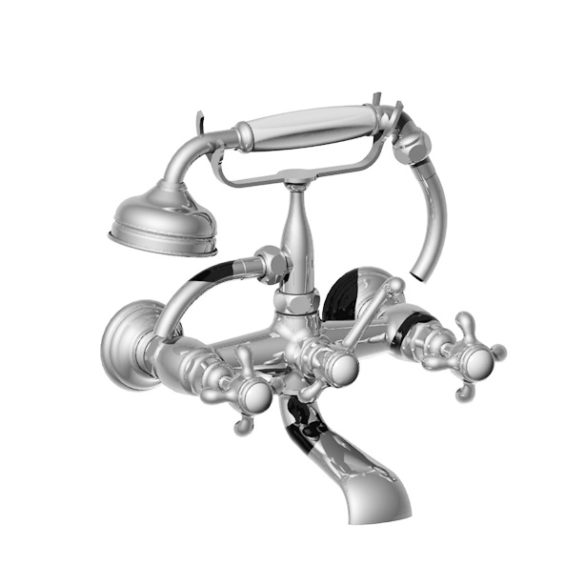 07.424 Настенный смеситель для ванны / душа в сборе HORUS Range Montmartre 