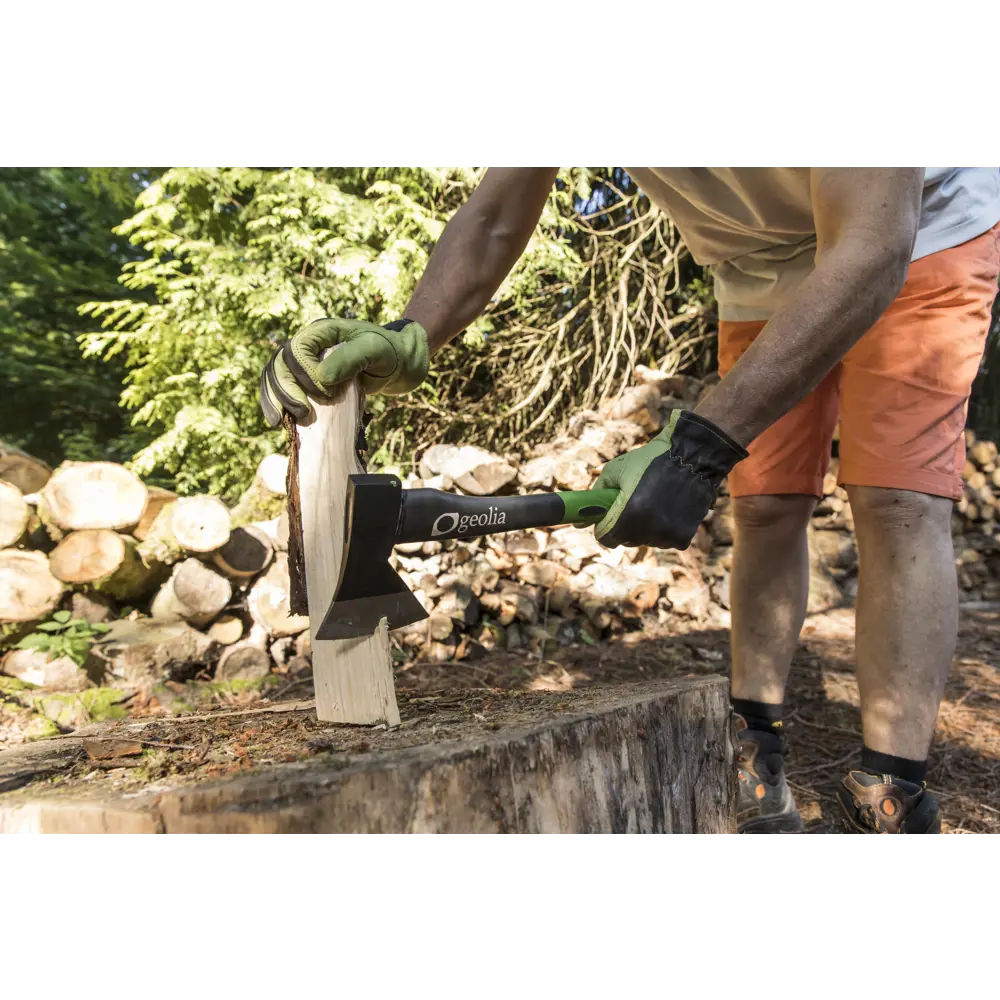 Топор GEOLIA с фиберглассовой ручкой для колки дров 86365935 STLM-1374092 - Вид №9