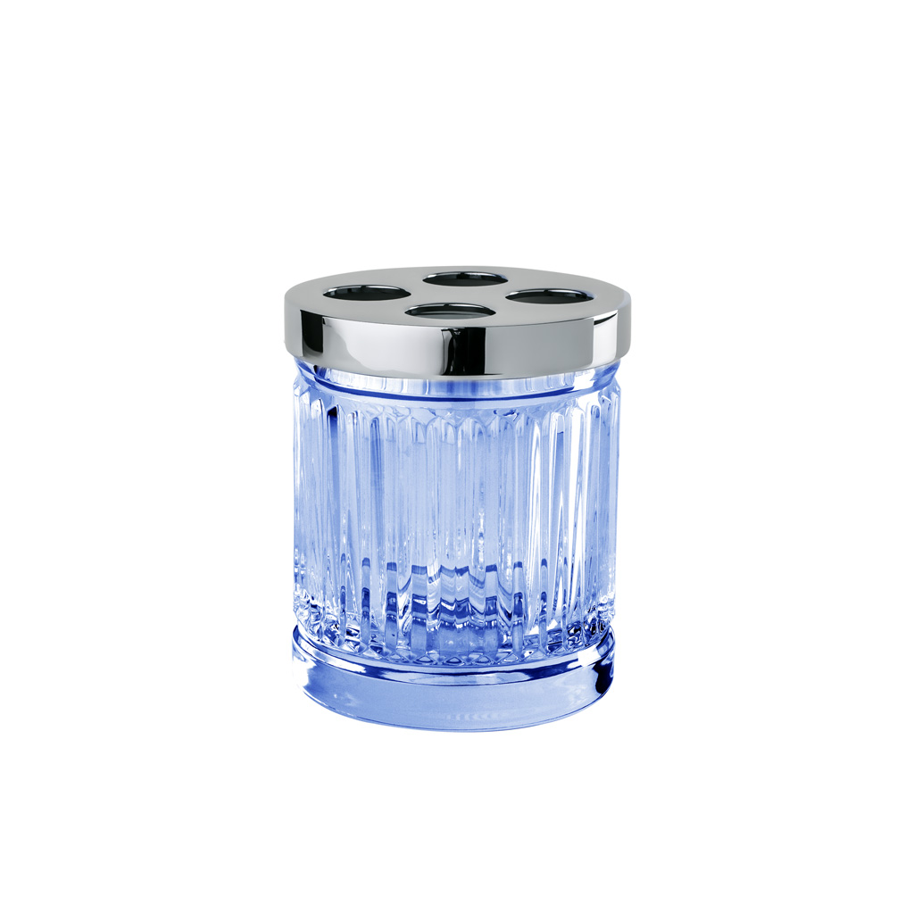 FS10P-620 FS10P-620 Стакан для зубной щетки РАЗМЕР КРИСТАЛЛА «ТРОСТЬ Cristal & Bronze CRISTAL TAILLE “CANNELÉ” LISSE  - Вид №1