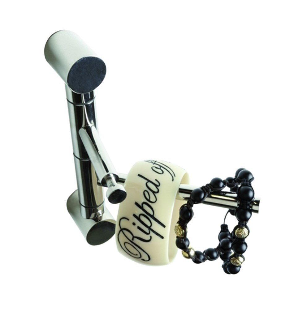 FROST Вешалка для верхней одежды 2 » матовая Нержавеющая сталь Матовый N1904-2  - Вид №3