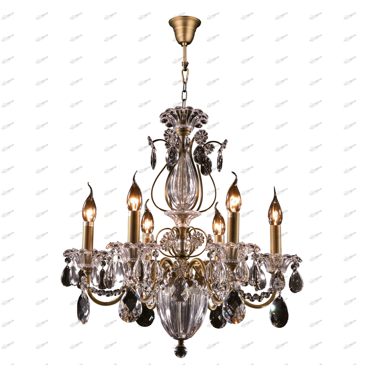 Подвесная люстра Lightstar Schon 790061 LIGHTSTAR ДИЗАЙНЕРСКИЕ, SCHON 056291 Бронза 