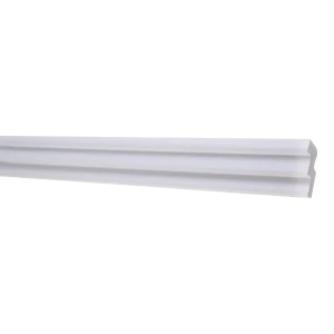 Плинтус потолочный полистирол для натяжного потолка Modern-1 Kz белый 20x30x2000 мм