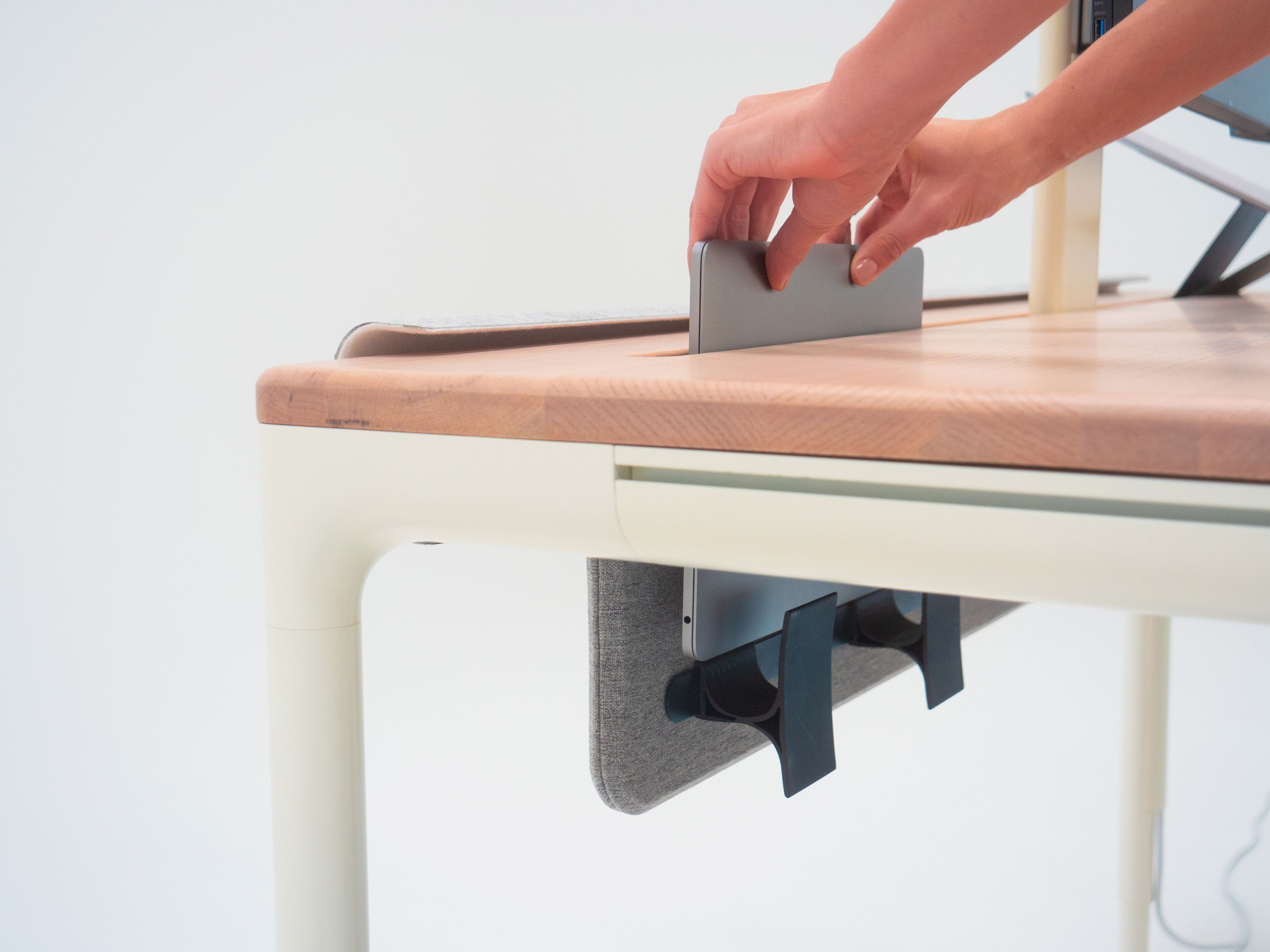 Стол с регулируемой высотой из дуба Beflo TENON PREMIUM ARCH-00144764 - Вид №24