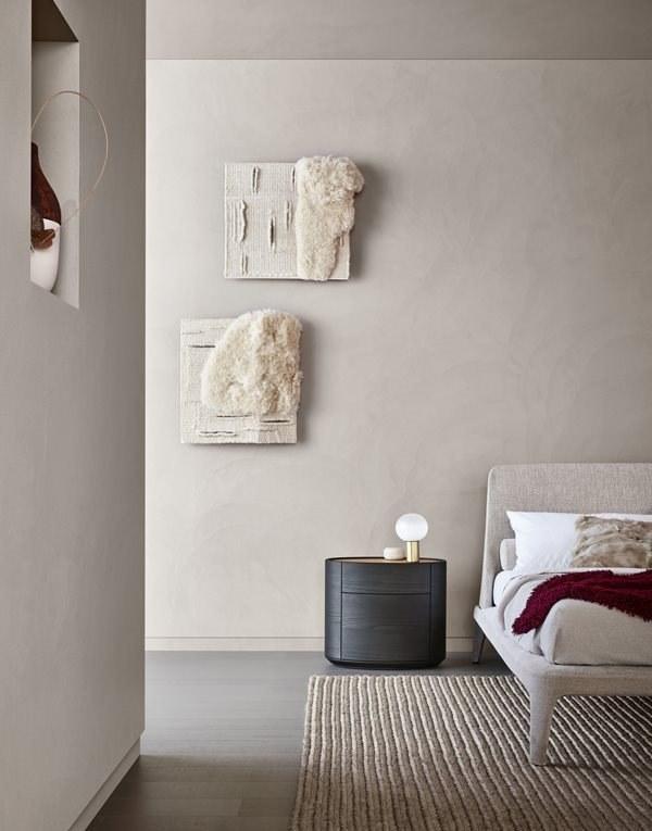 Poliform Овальная тумбочка из дерева с ящиками Kelly sun-id-1476993 - Вид №4