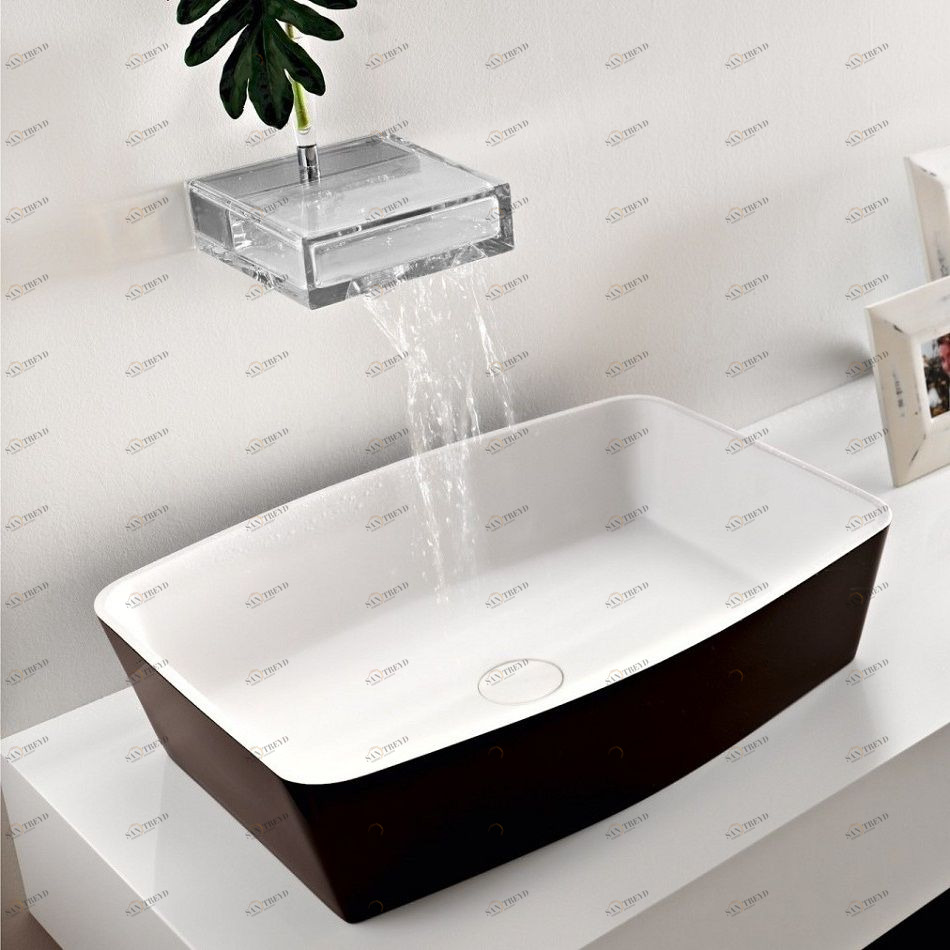 45688 Накладная раковина на столешницу  овальная Toscoquattro 