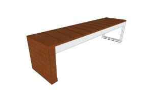 FSRT28 Скамья Duo  Forms-surfaces