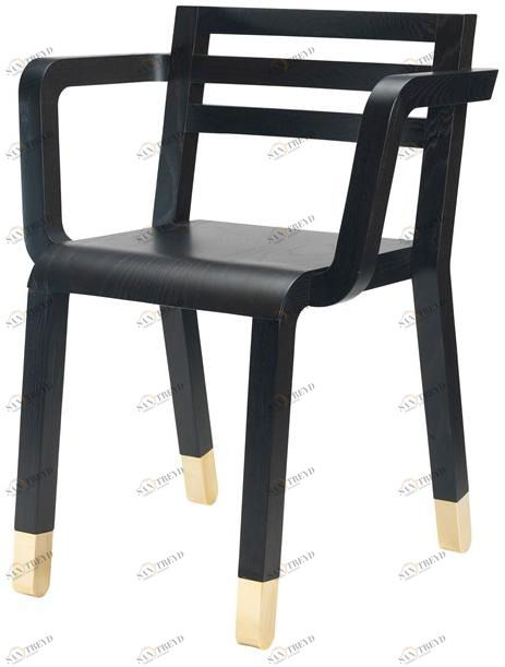 Albaplus Кресло на четырех ножках с подлокотниками из ясеня Socks sun-id-1480969