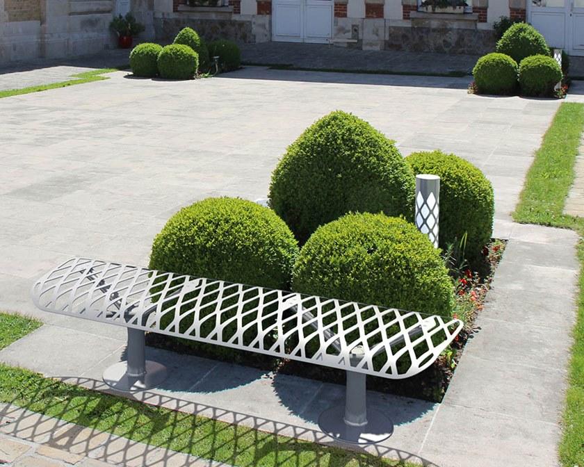 GHM-ECLATEC Скамья металлическая без спинки Kea sun-id-1411854 - Вид №1